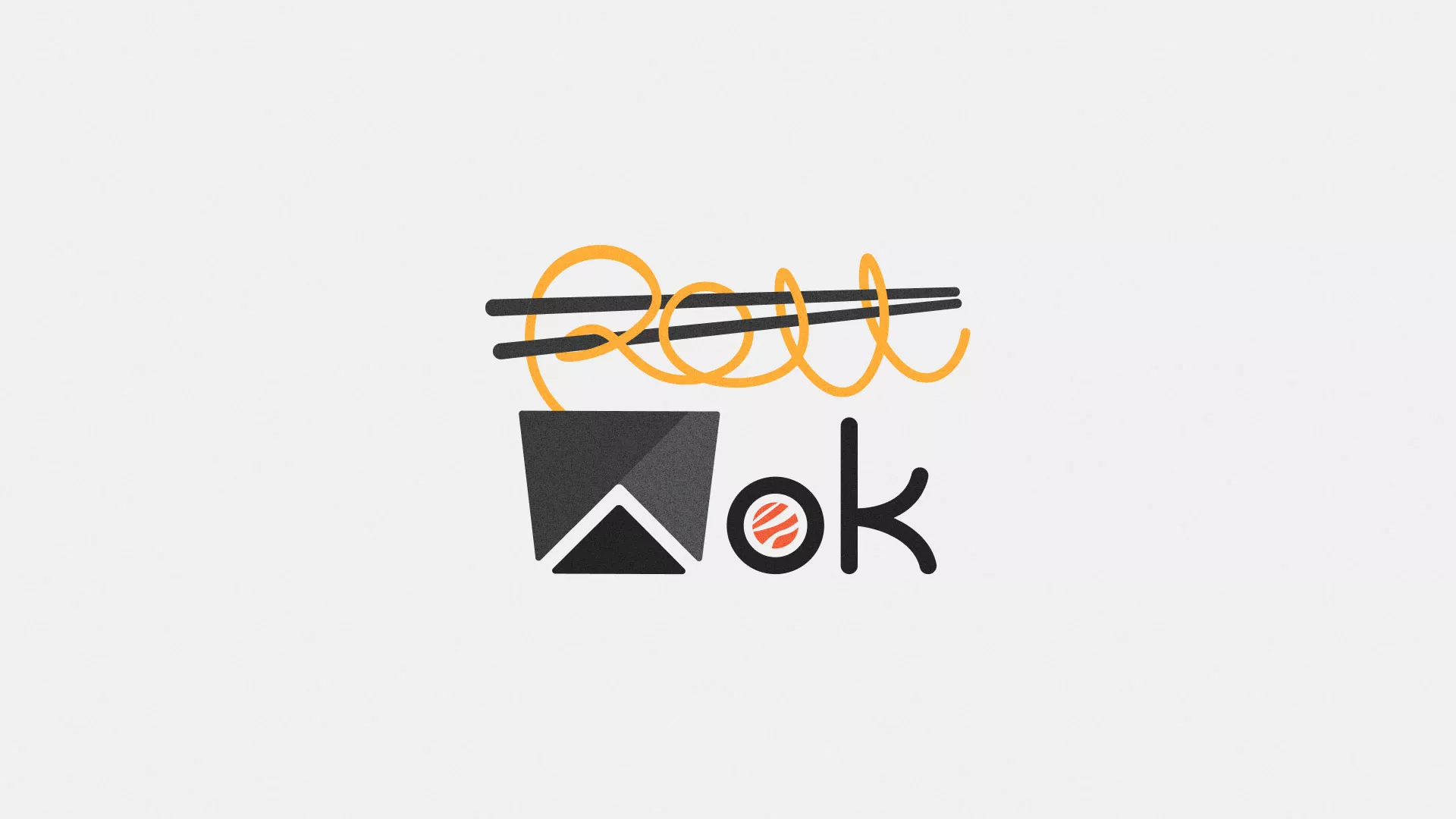 Разработка логотипа в Мосальске для суши-бара «Roll Wok Club» Разработка логотипа в Мосальске для суши-бара «Roll Wok Club»
